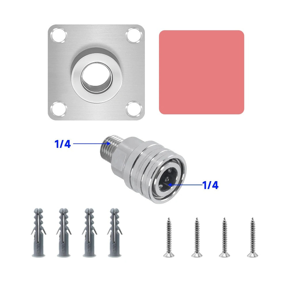 1/4 inch quick connector foam cannon holder