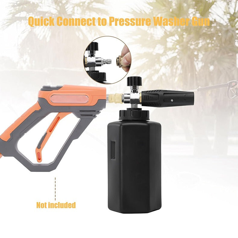 High Pressure Foam Gun Black Pot