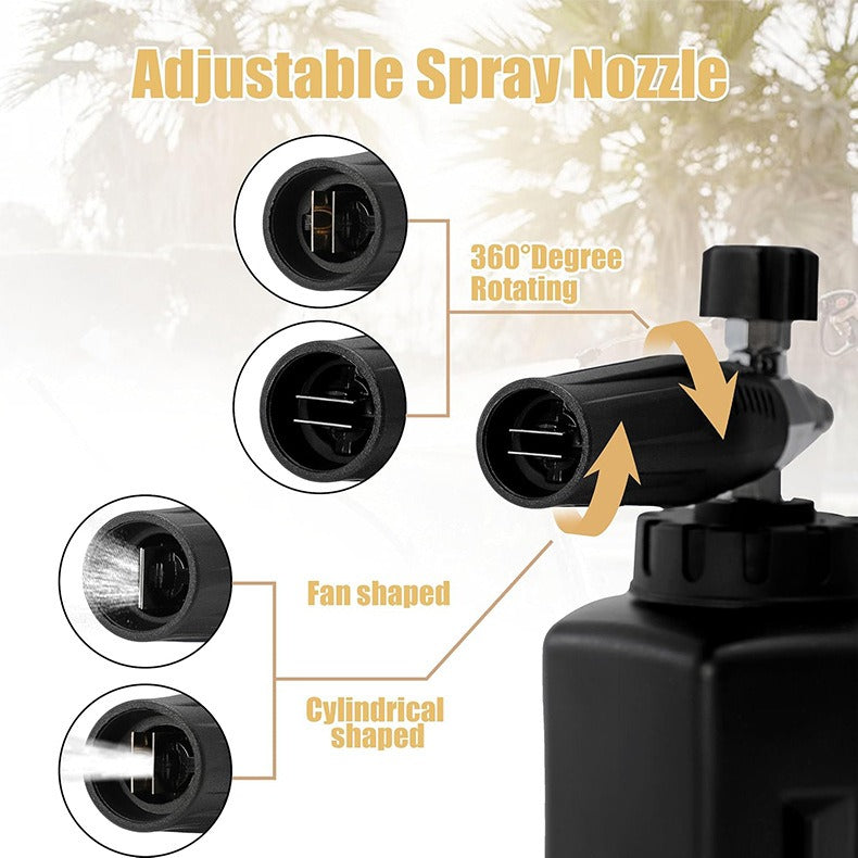 High Pressure Foam Gun Black Pot