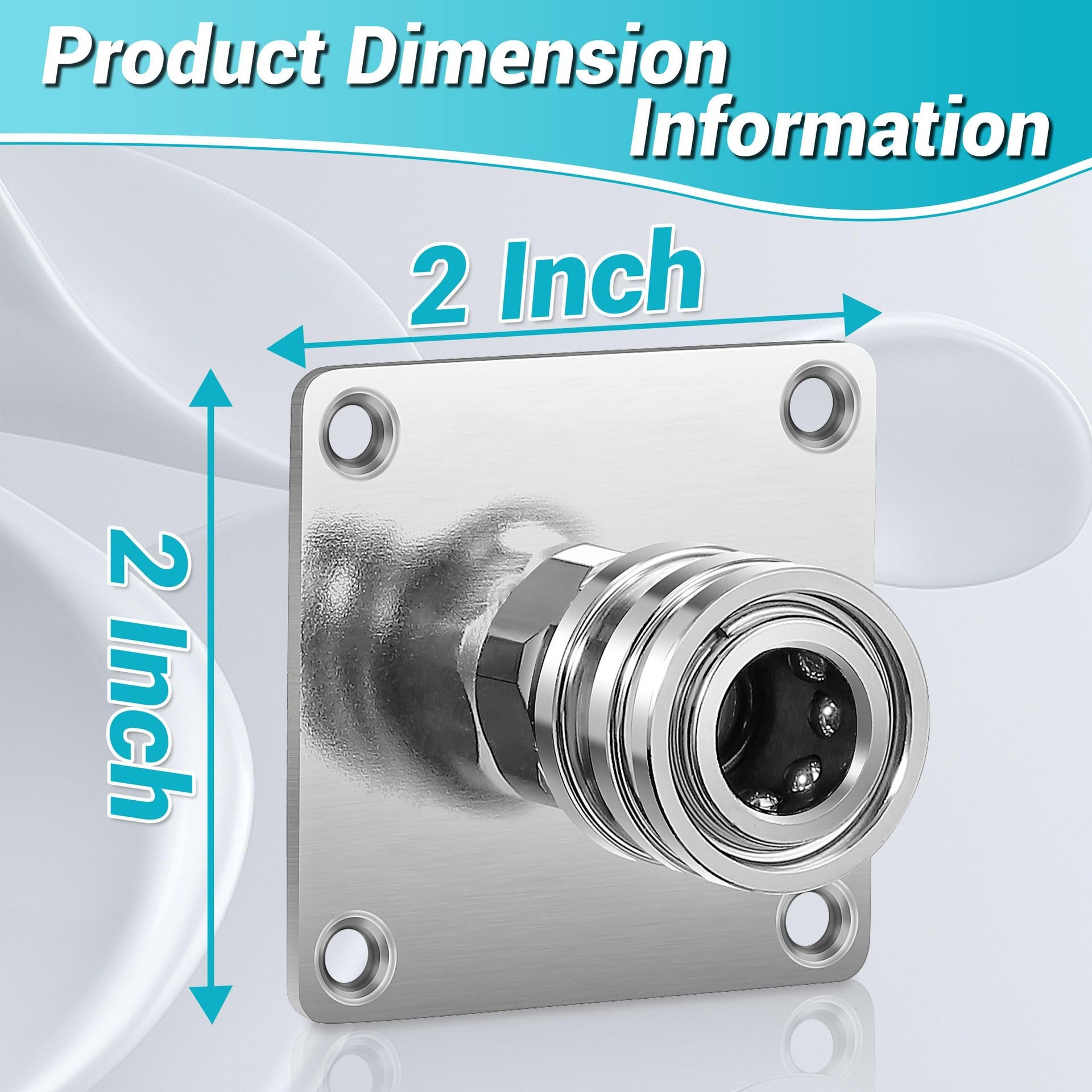 1/4 inch quick connector foam cannon holder