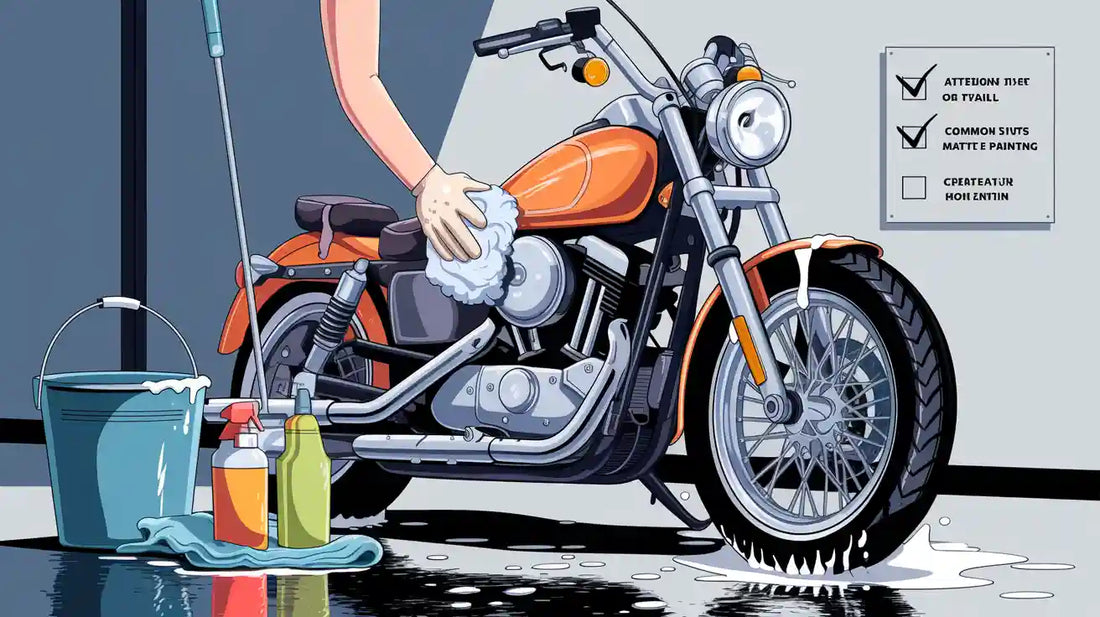 How to Avoid Common Mistakes When Foam Washing Your Motorcycle