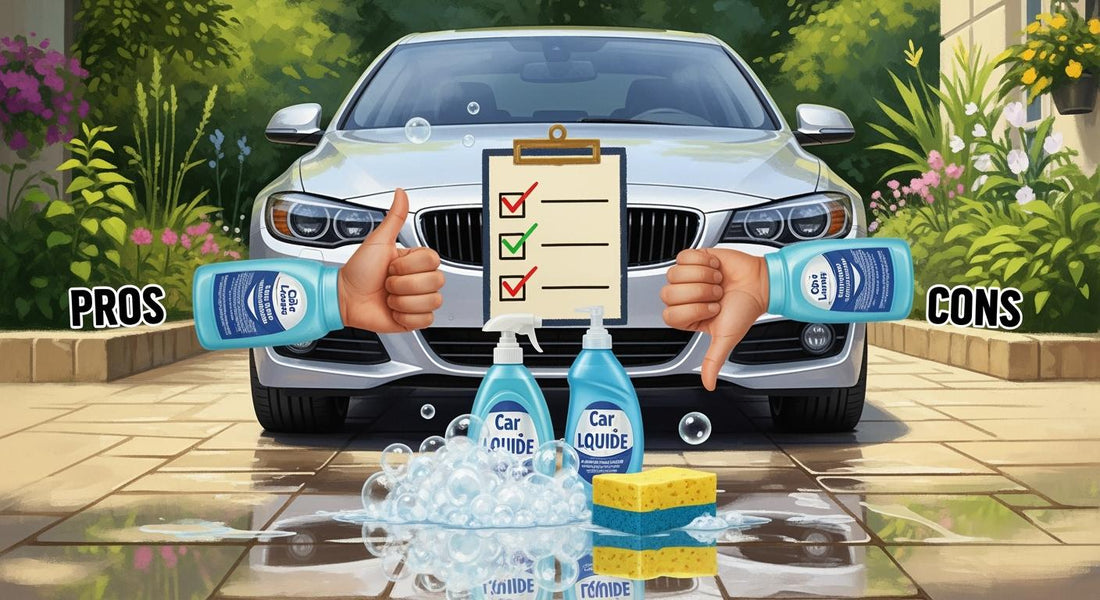 Car wash liquid soap pros and cons explained simply