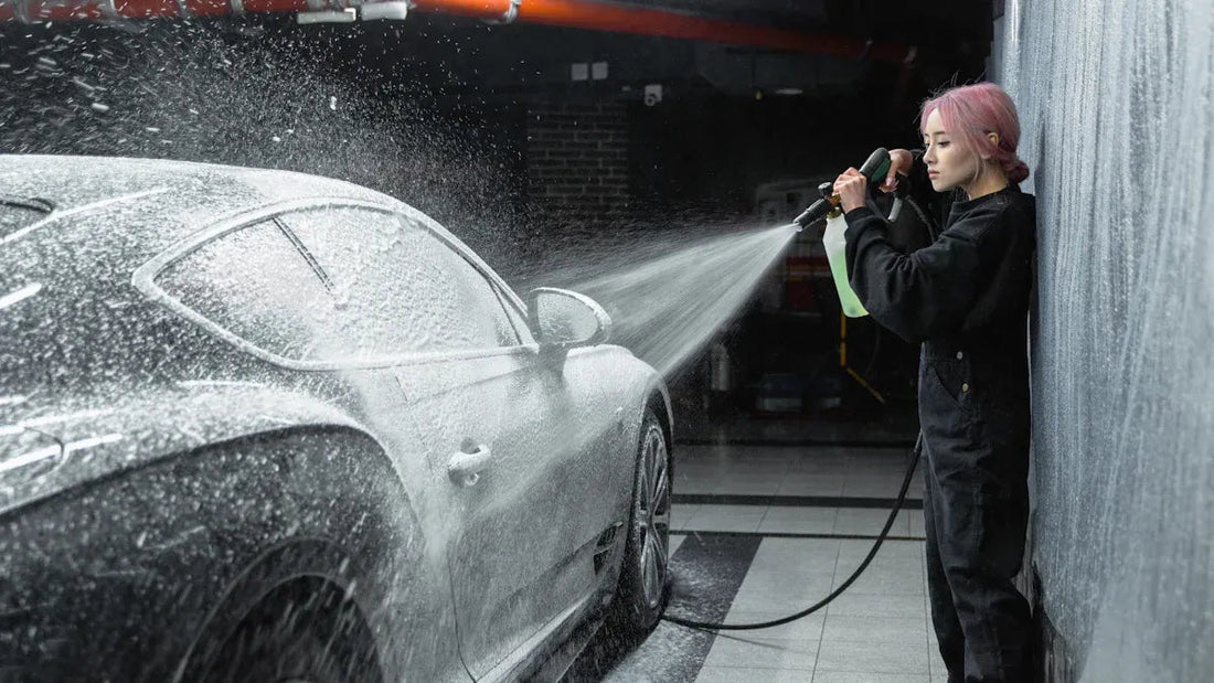 Hand Pump Foam Sprayer vs Foam Cannon - Meitai
