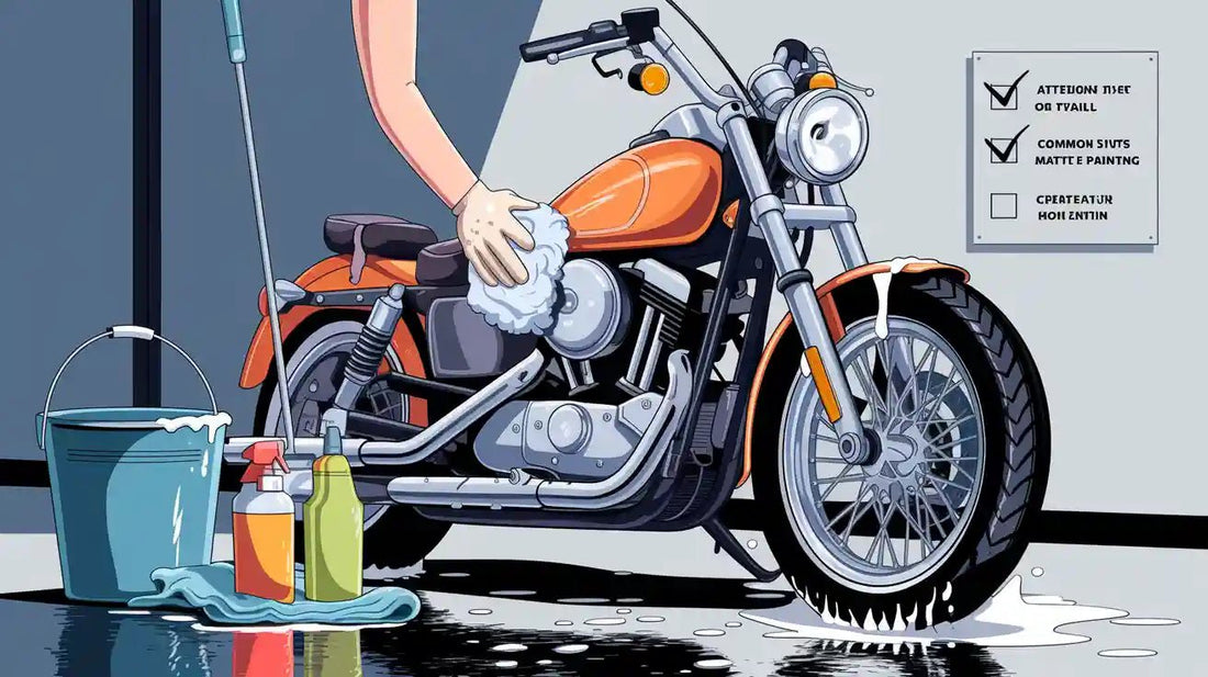 How to Avoid Common Mistakes When Foam Washing Your Motorcycle - Meitai