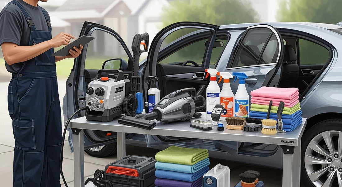 How to Choose the Right Mobile Car Detailing Equipment - Meitai