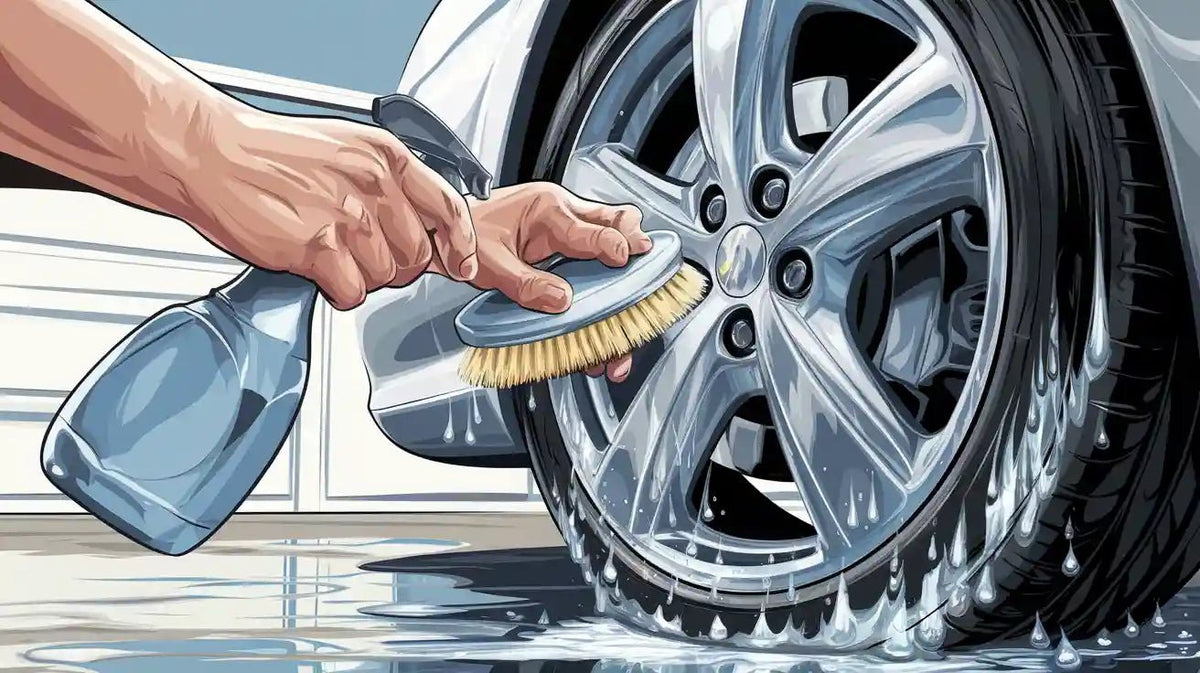 Cómo limpiar las llantas del coche en casa con pasos sencillos por Meitai 
