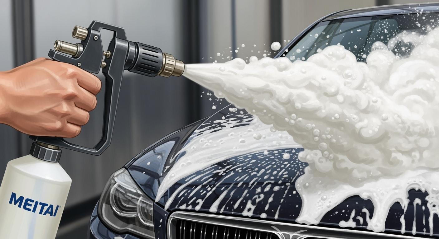 How to Use a Meitai Carwash Foam Sprayer for the Best Results - Meitai