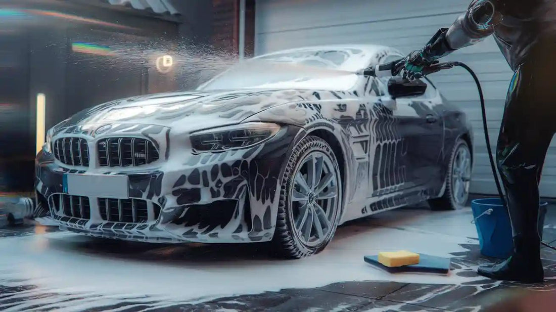 How to Use Foam Spray for Car Cleaning Effectively - Meitai