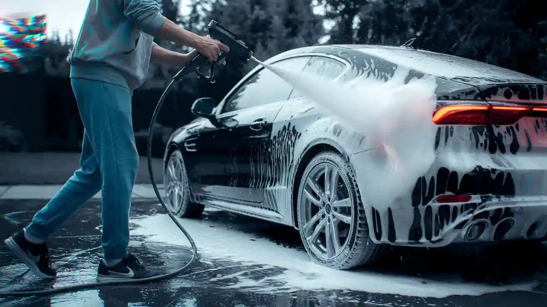 Step-by-Step Guide to Washing Your Car with a Foam Spray Gun - Meitai