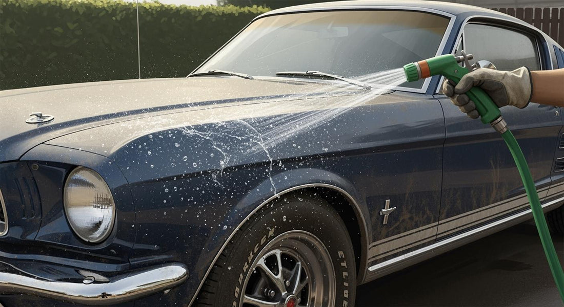 What Does Pre-rinse Mean in car detailing - Meitai